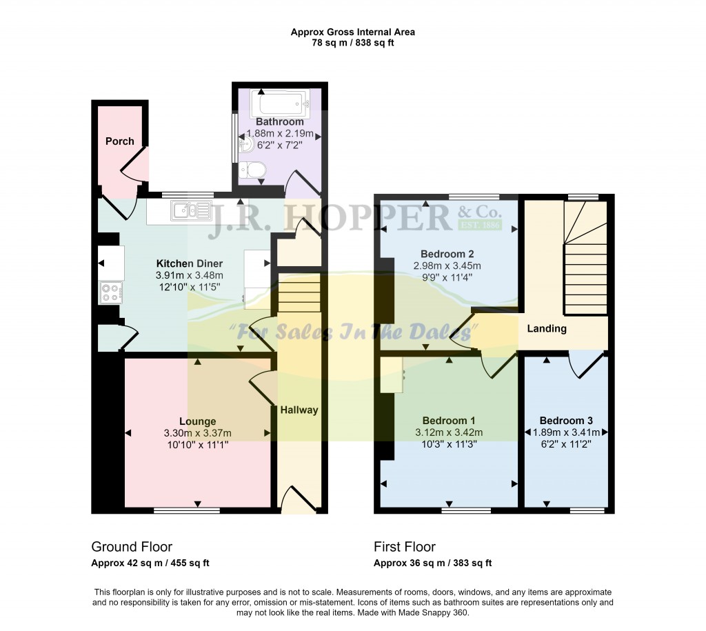 Floorplans For Bedale, North Yorkshire