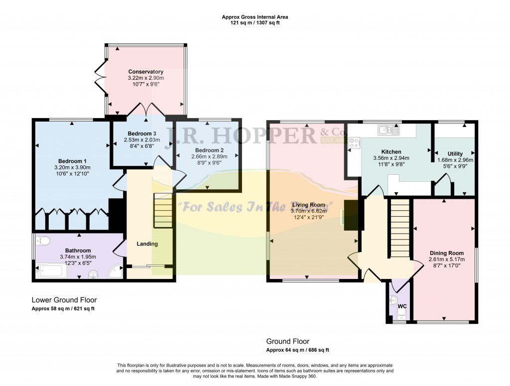Floorplans For Harmby, Leyburn, North Yorkshire