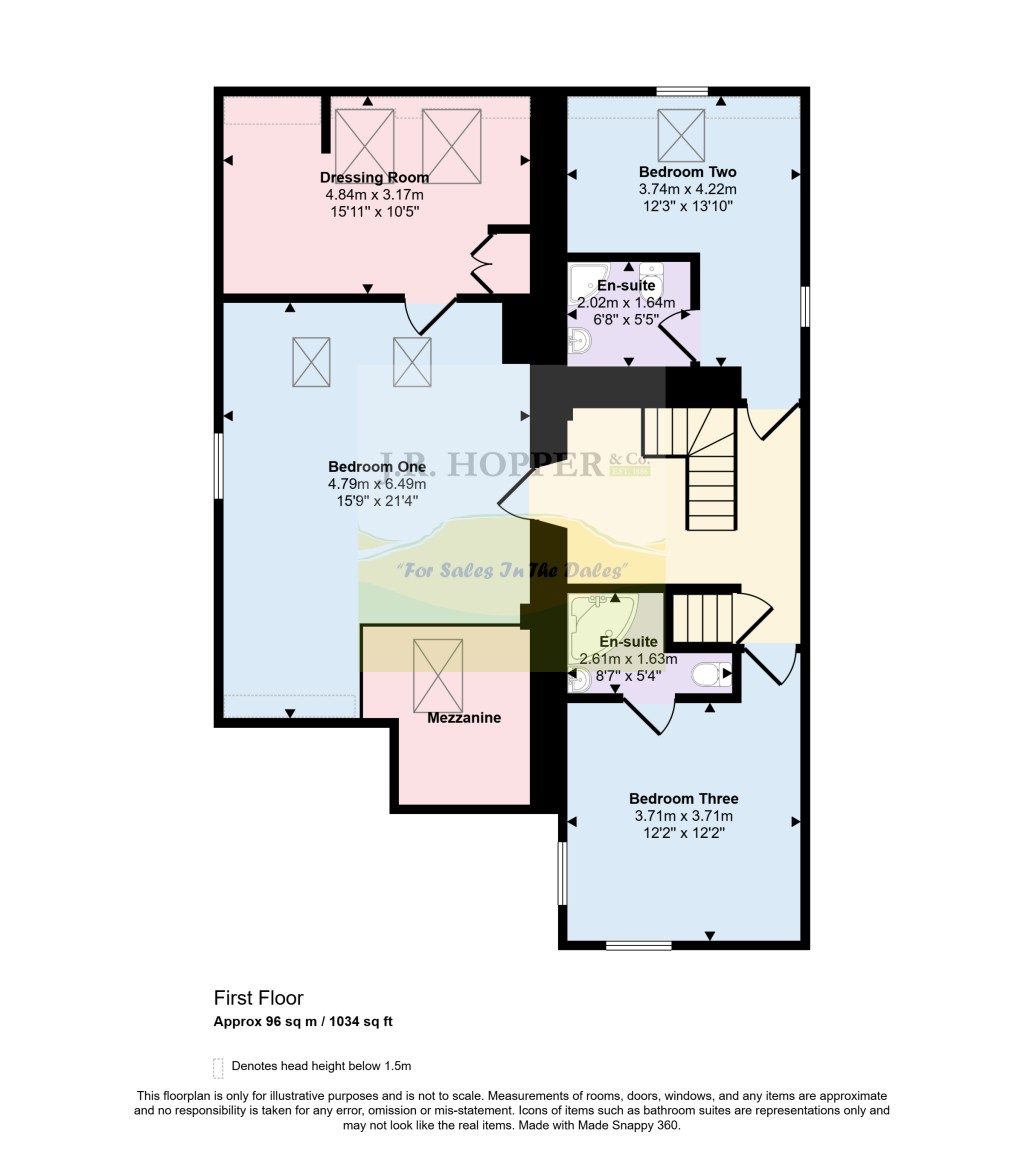 Floorplans For Mallerstang, Kirkby Stephen, Cumbria