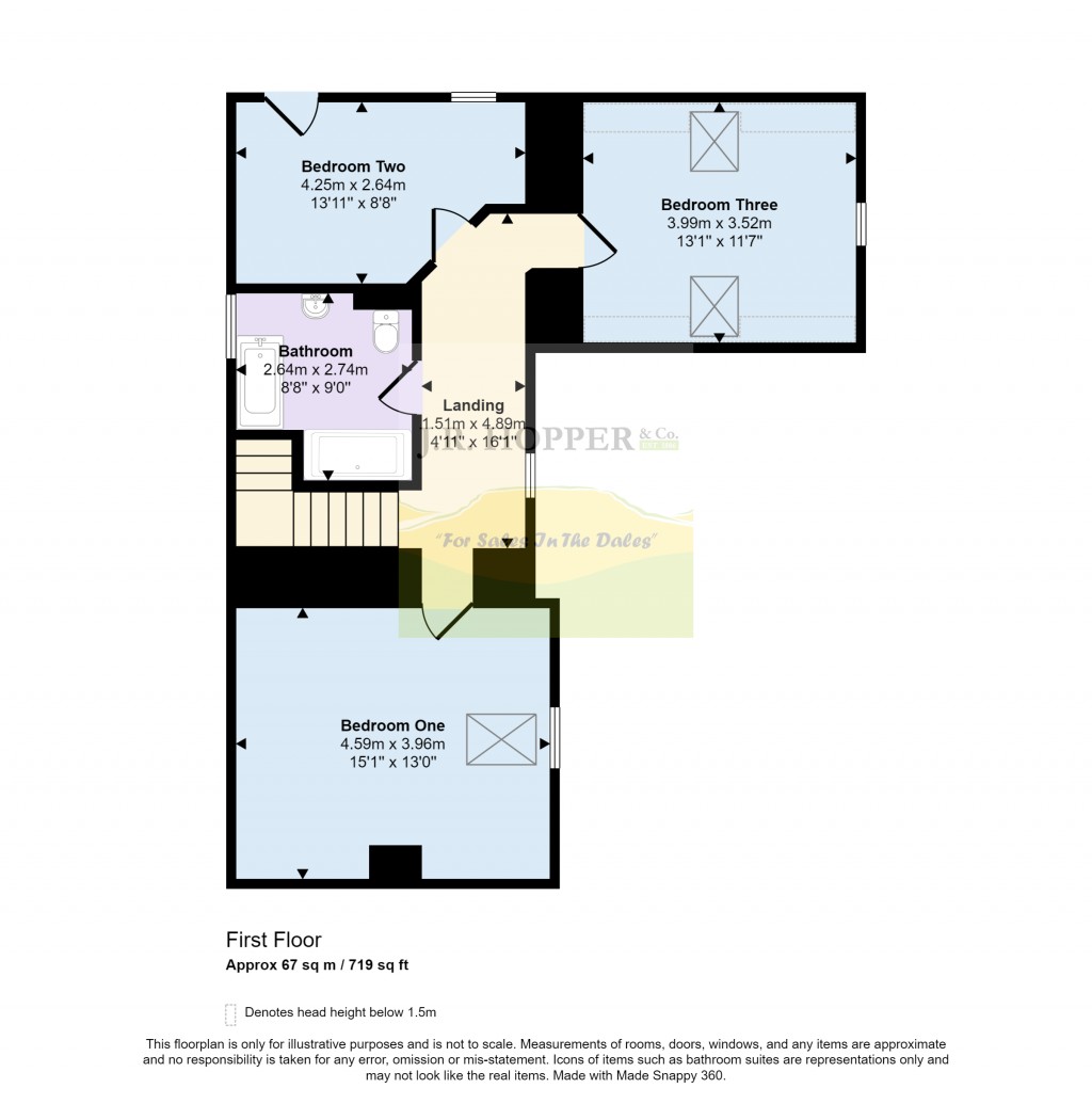 Floorplans For Brough, Kirkby Stephen, Cumbria