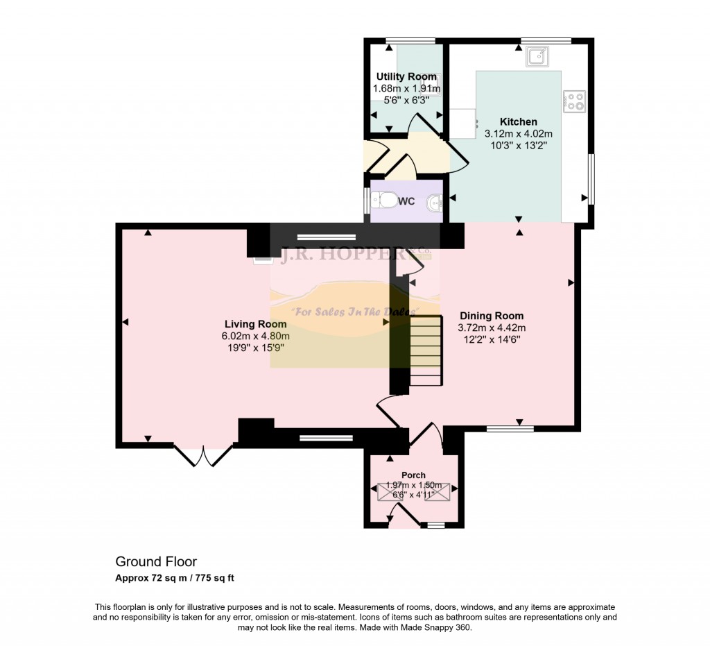 Floorplans For Tebay, Penrith, Cumbria