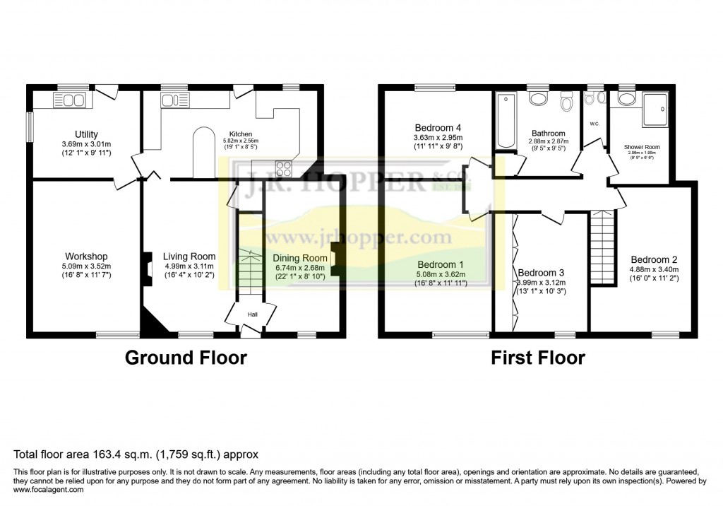 Floorplans For Kirkby Stephen, Cumbria