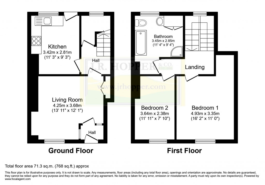 Floorplans For Brough, Kirkby Stephen, Cumbria