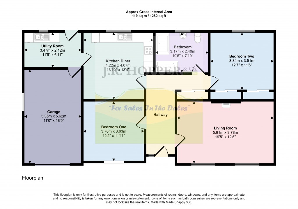 Floorplans For Kirkby Stephen, Cumbria