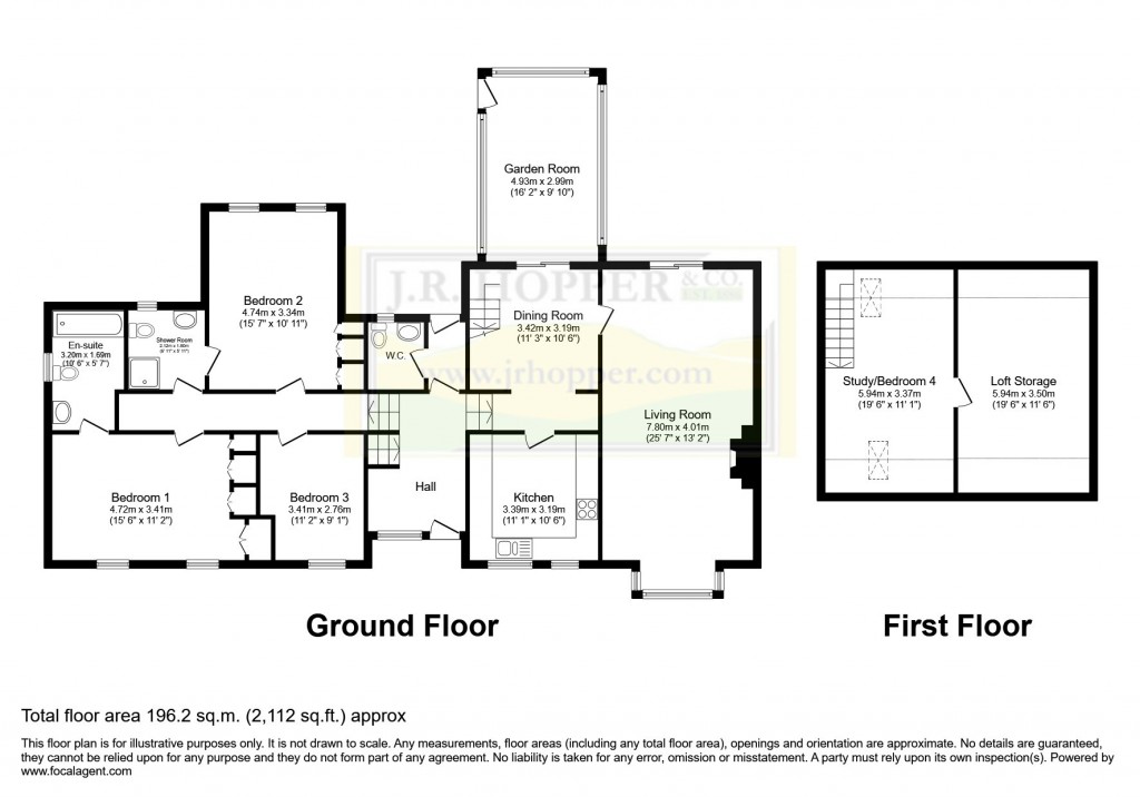 Floorplans For Middleham, Leyburn, North Yorkshire
