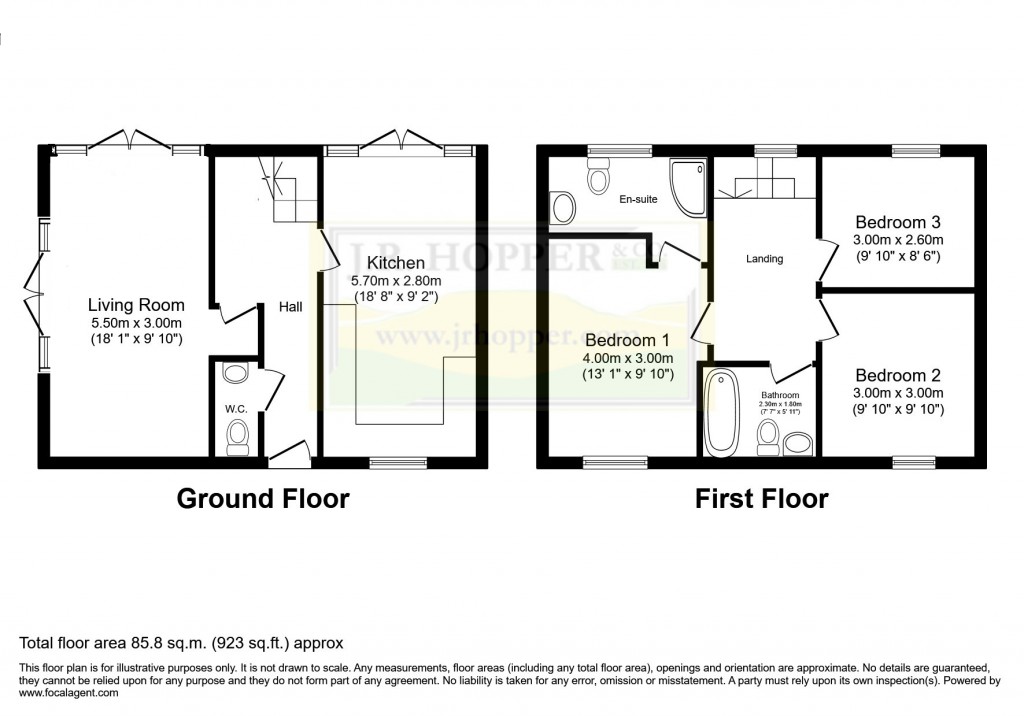 Floorplans For Kirkby Stephen, Cumbria