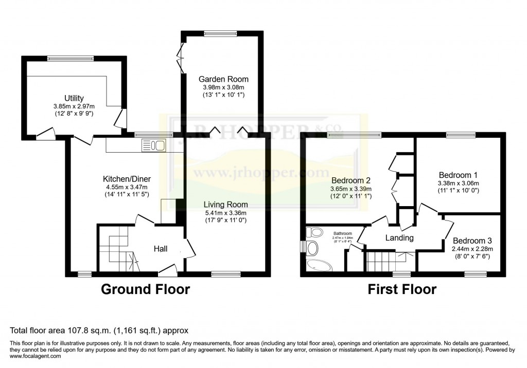 Floorplans For Kirkby Stephen, Cumbria