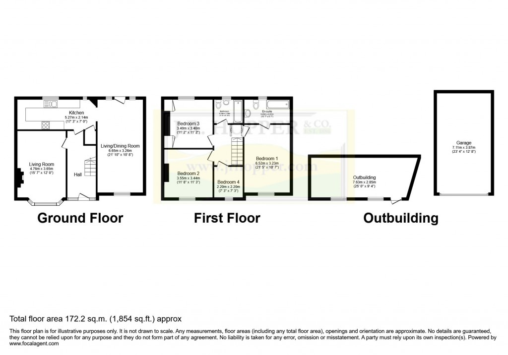 Floorplans For Kirkby Stephen, Cumbria