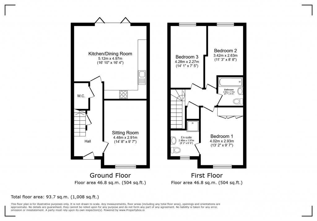 Floorplans For Dishforth, Thirsk, North Yorkshire