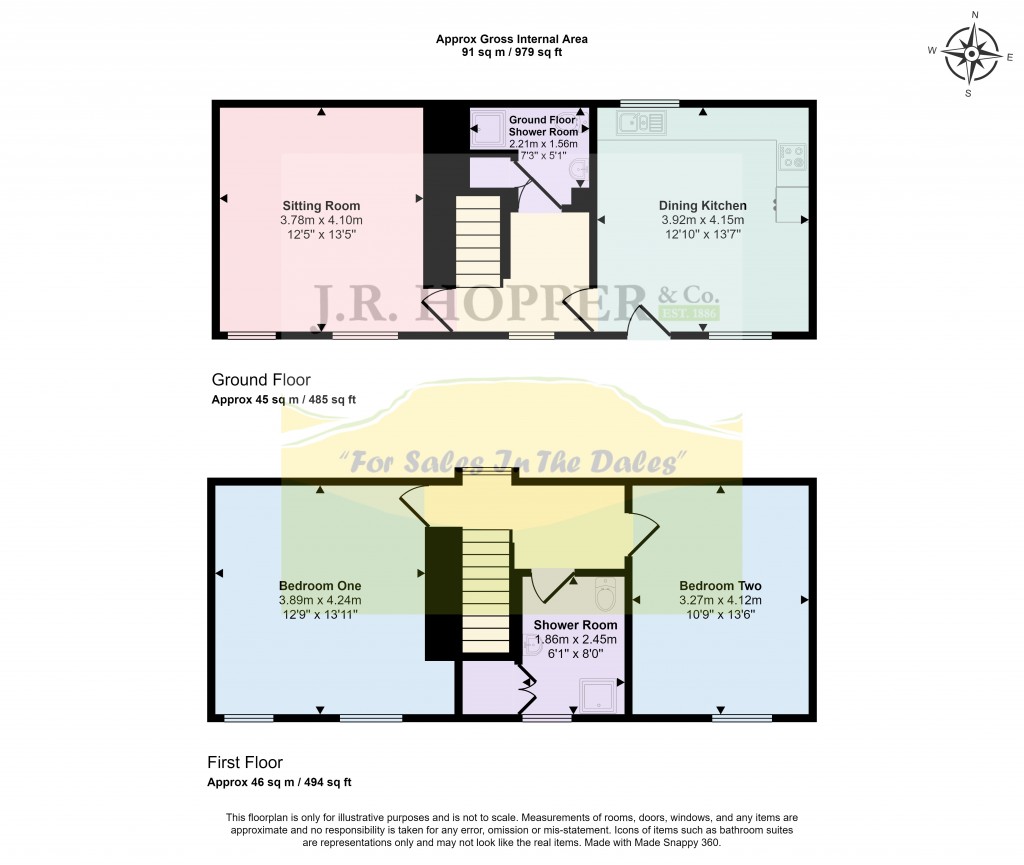 Floorplans For Askrigg, Leyburn