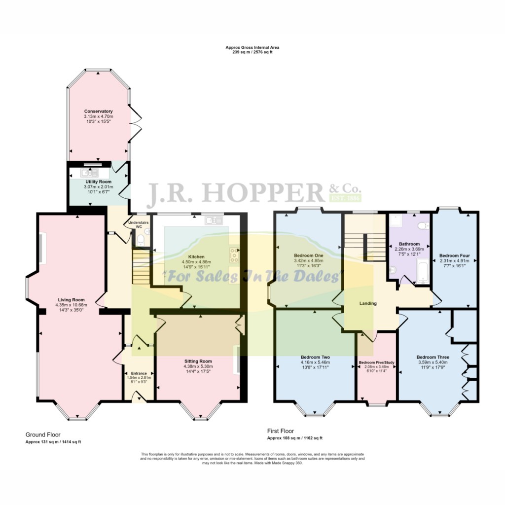 Floorplans For High Street, Brough, CA17 4