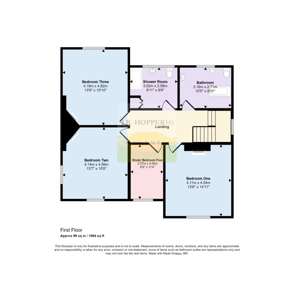 Floorplans For Marridale, Gayle, DL8 3NX