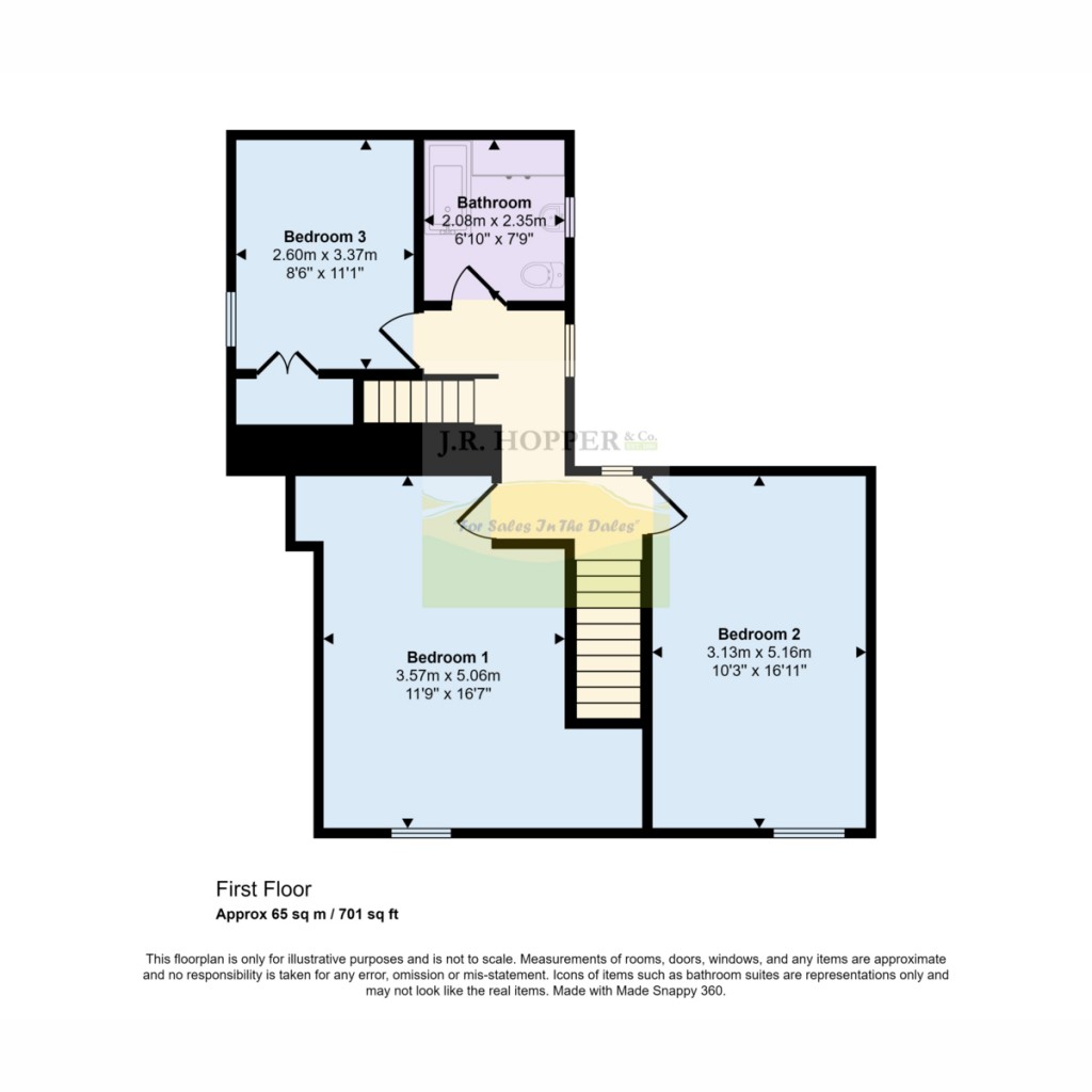Floorplans For Newbiggin, Leyburn, DL8 3