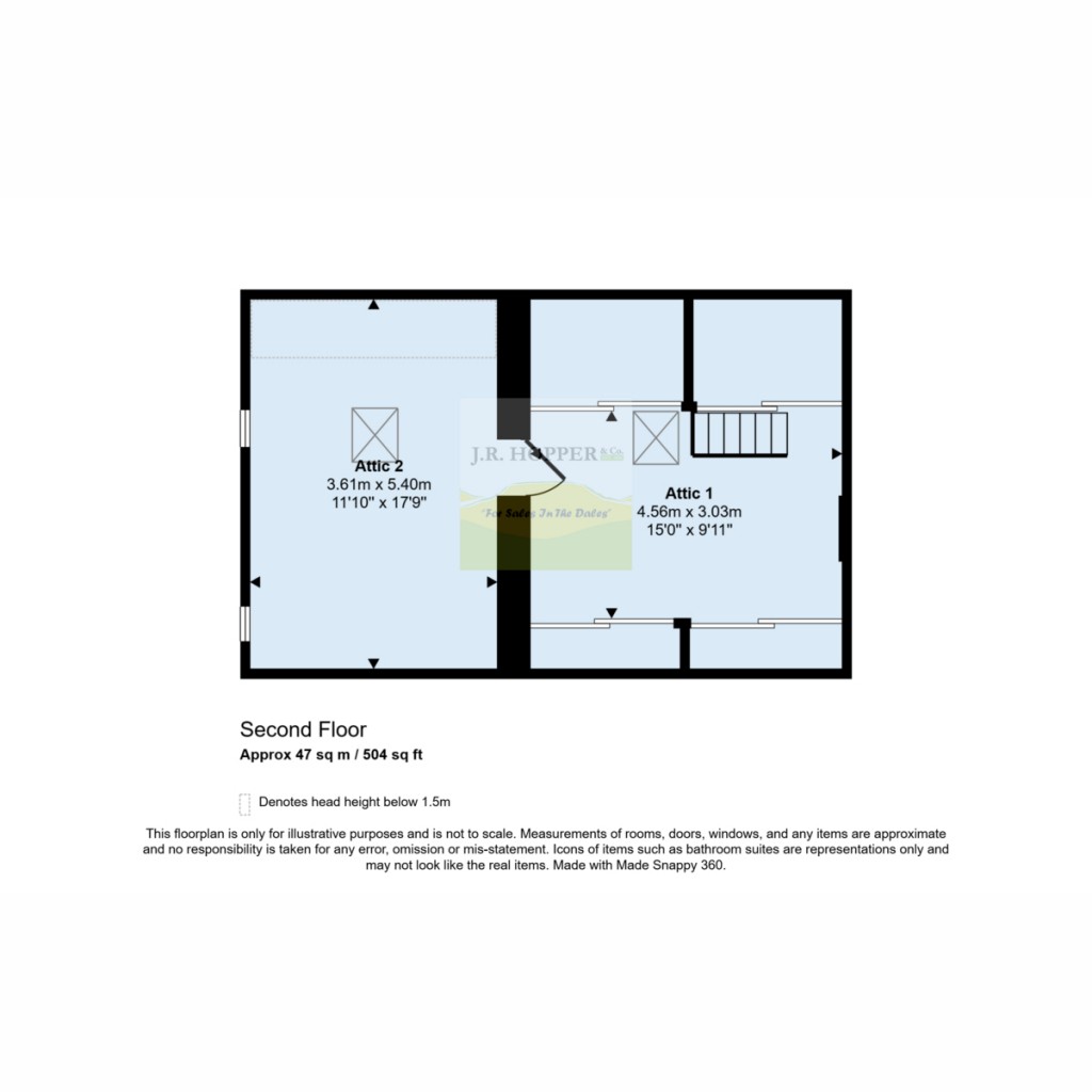 Floorplans For Bank Top Farm Constable Burton, Leyburn DL8 5LN