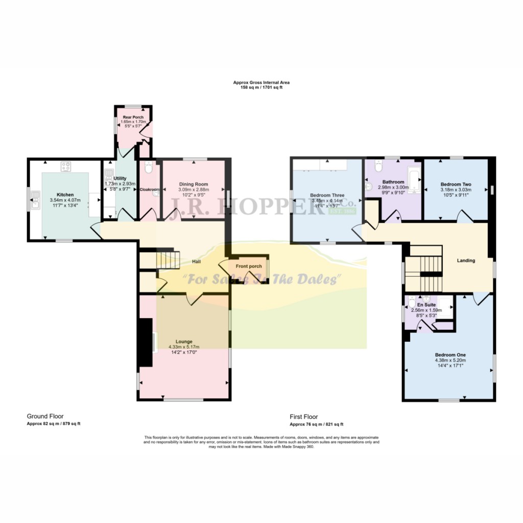 Floorplans For Mousegill Barras, Kirkby Stephen CA17 4ET