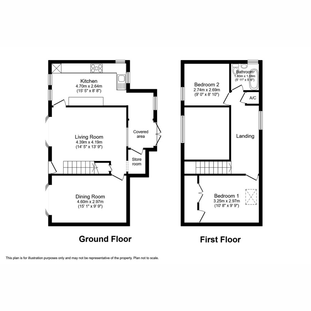 Floorplans For The Old Chapel House, Thoralby