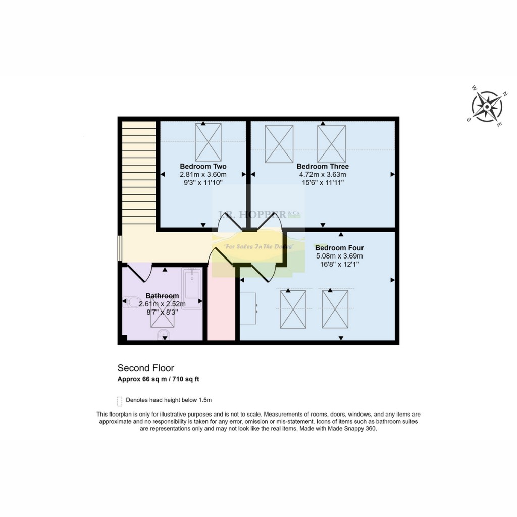 Floorplans For Fenham Barn, Soulby