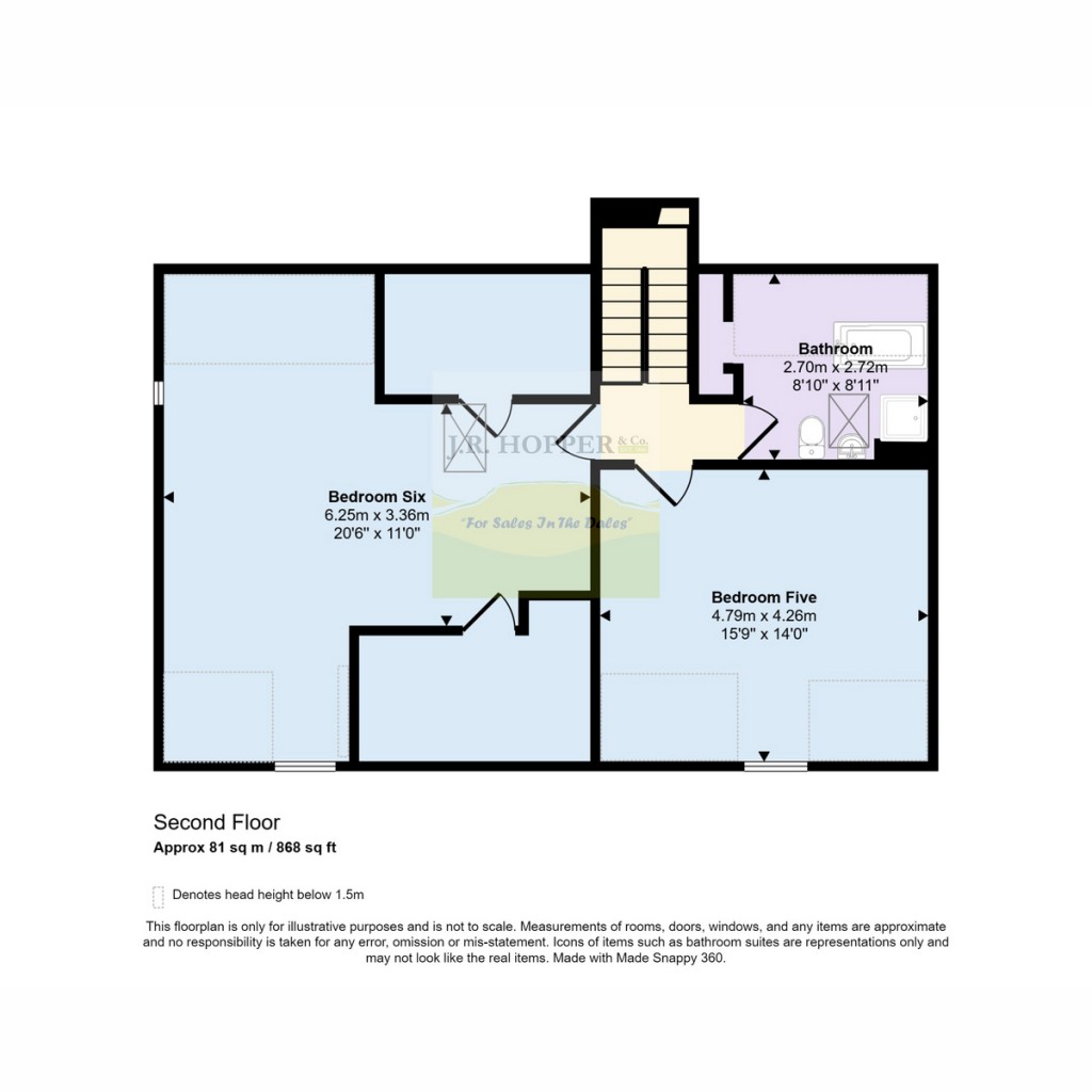 Floorplans For Coldbeck House Ravenstonedale, Kirkby Stephen CA17 4LW