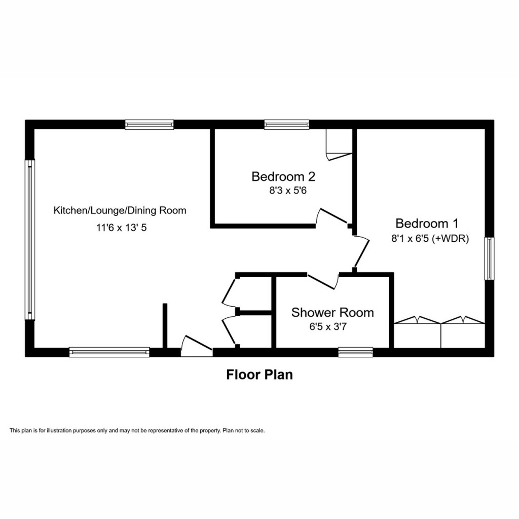 Floorplans For Riseber Lane, Leyburn, DL8 5