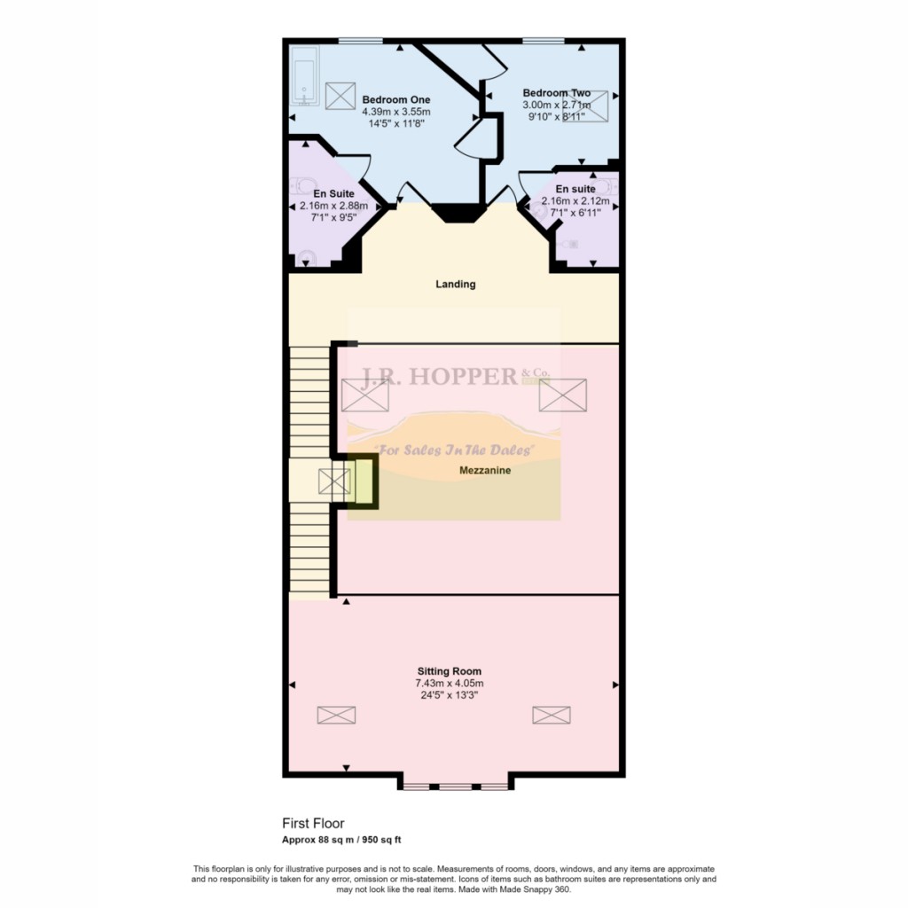 Floorplans For Kaber Chapel Kaber, Kirkby Stephen CA17 4EF