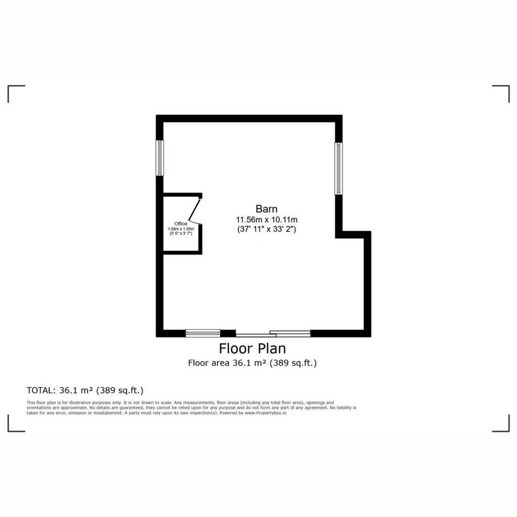 Floorplans For Howgate Barn & Land, Askrigg