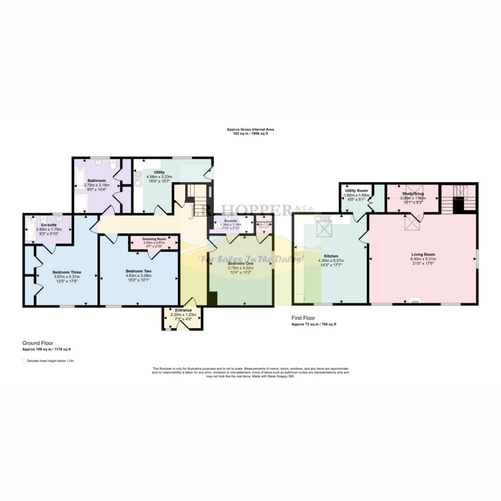 Floorplans For High Ewbank Barras, Kirkby Stephen, CA17 4