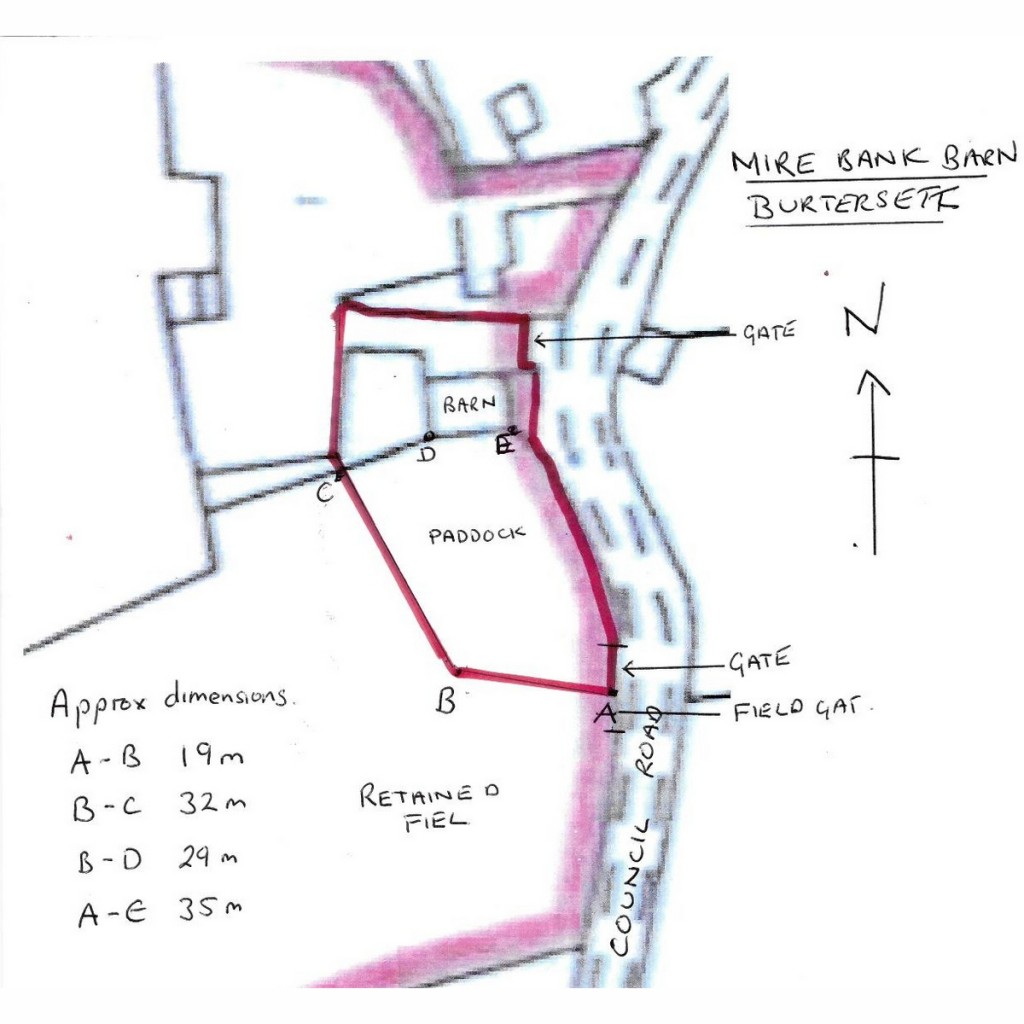 Floorplans For Mire Bank Lane, Burtersett Hawes, DL8 3