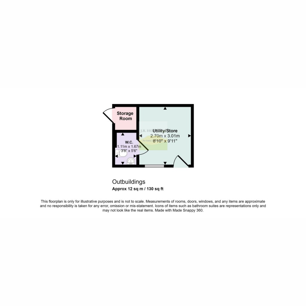 Floorplans For 2 Moorcock Cottages, Sedbergh LA10 5PT