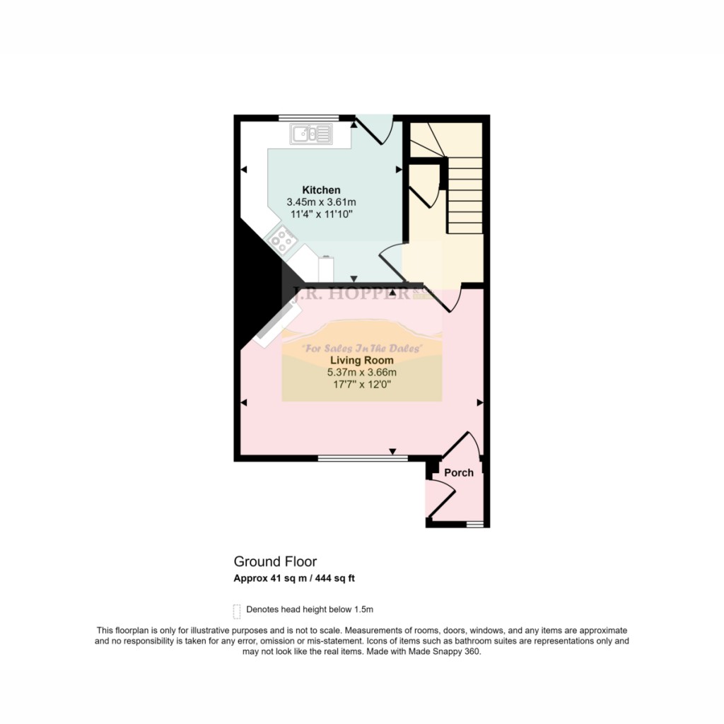 Floorplans For 3 Old Midland Cottages, Kirkby Stephen