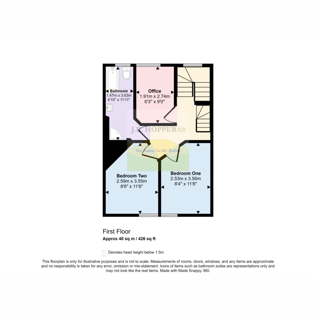 Floorplans For 3 Old Midland Cottages, Kirkby Stephen CA17 4LF