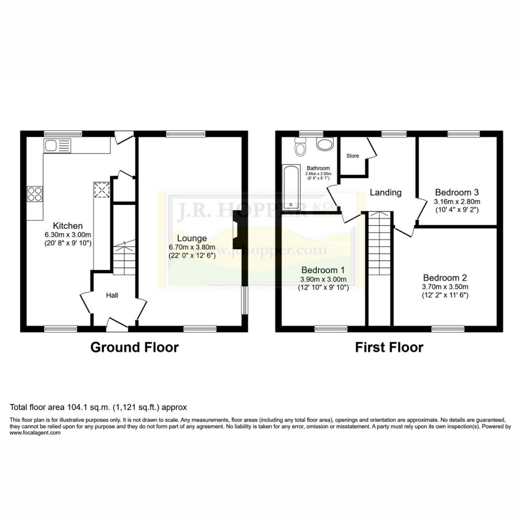 Floorplans For Holly Cottage, Nateby