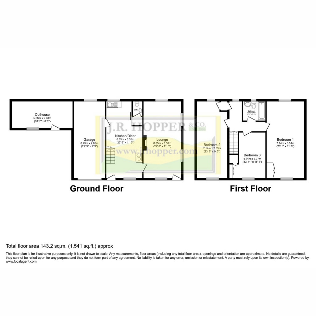 Floorplans For New House, Hill Top Farm Stalling Busk, Askrigg DL8 3DH