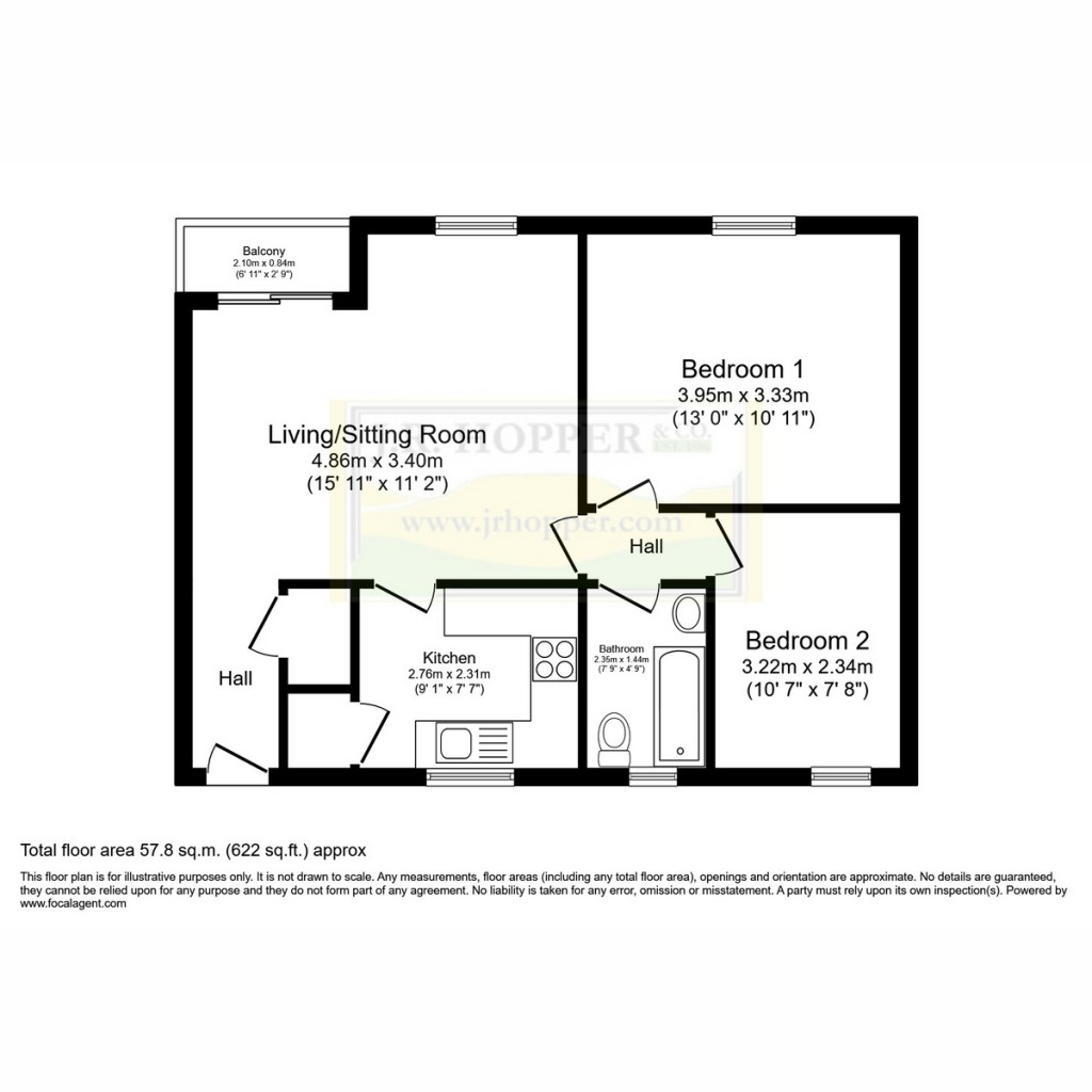 Floorplans For 12 Dale View Gayle, Hawes DL8 3SH