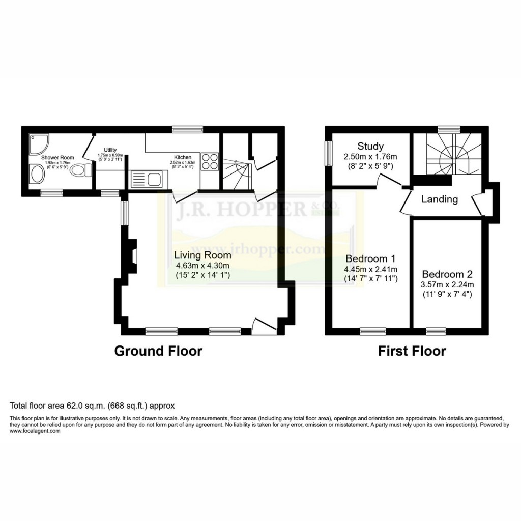 Floorplans For Hawes, Hawes, DL8 3