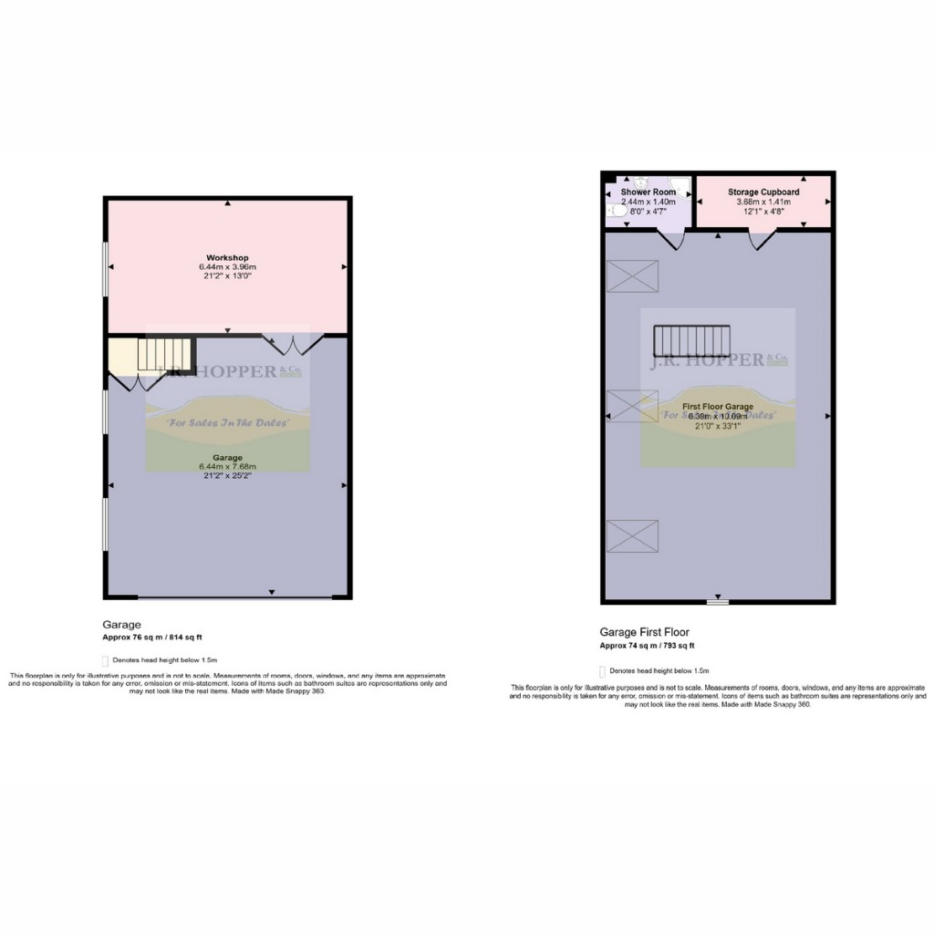 Floorplans For Ravenstonedale, Kirkby Stephen, CA17 4