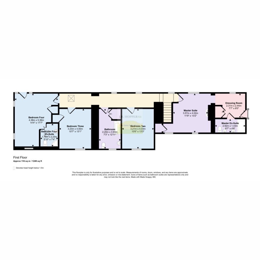 Floorplans For Ravenstonedale, Kirkby Stephen, CA17 4