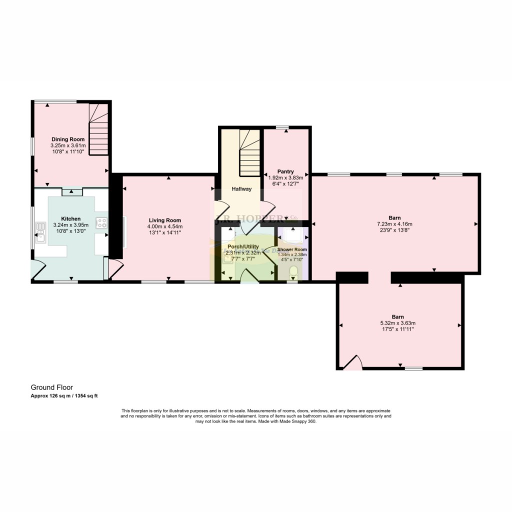 Floorplans For Hazel House Widdale, Hawes DL8 3LX