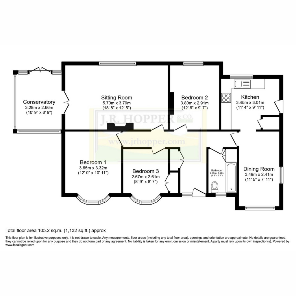 Floorplans For Church View Crosby Garrett, Kirkby Stephen CA17 4PR