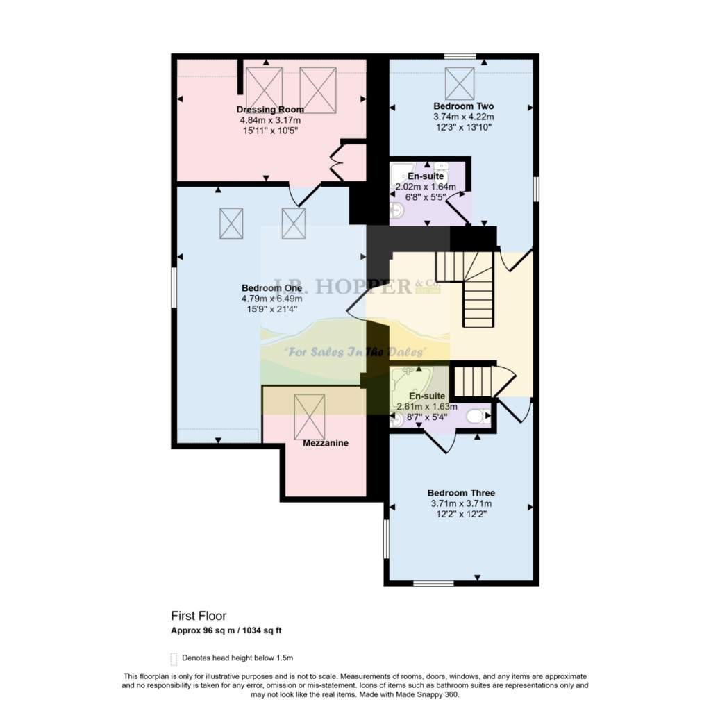 Floorplans For Coach House Mallerstang, Kirkby Stephen CA17 4JX