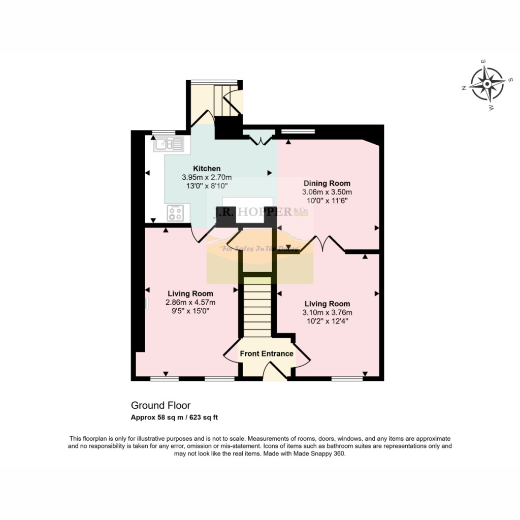 Floorplans For North Road, Kirkby Stephen, CA17 4