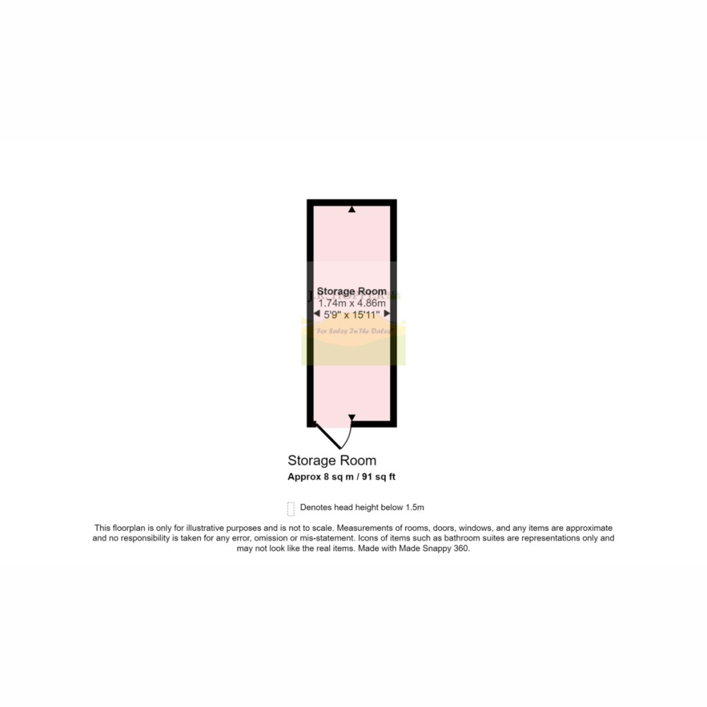 Floorplans For Black Bull Lane, Brough, CA17 4