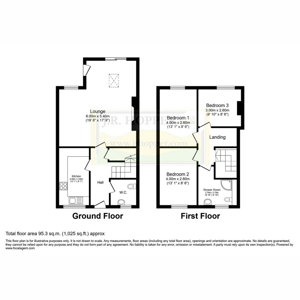 Floorplans For Harcla Cottage Faraday Road, Kirkby Stephen CA17 4QL