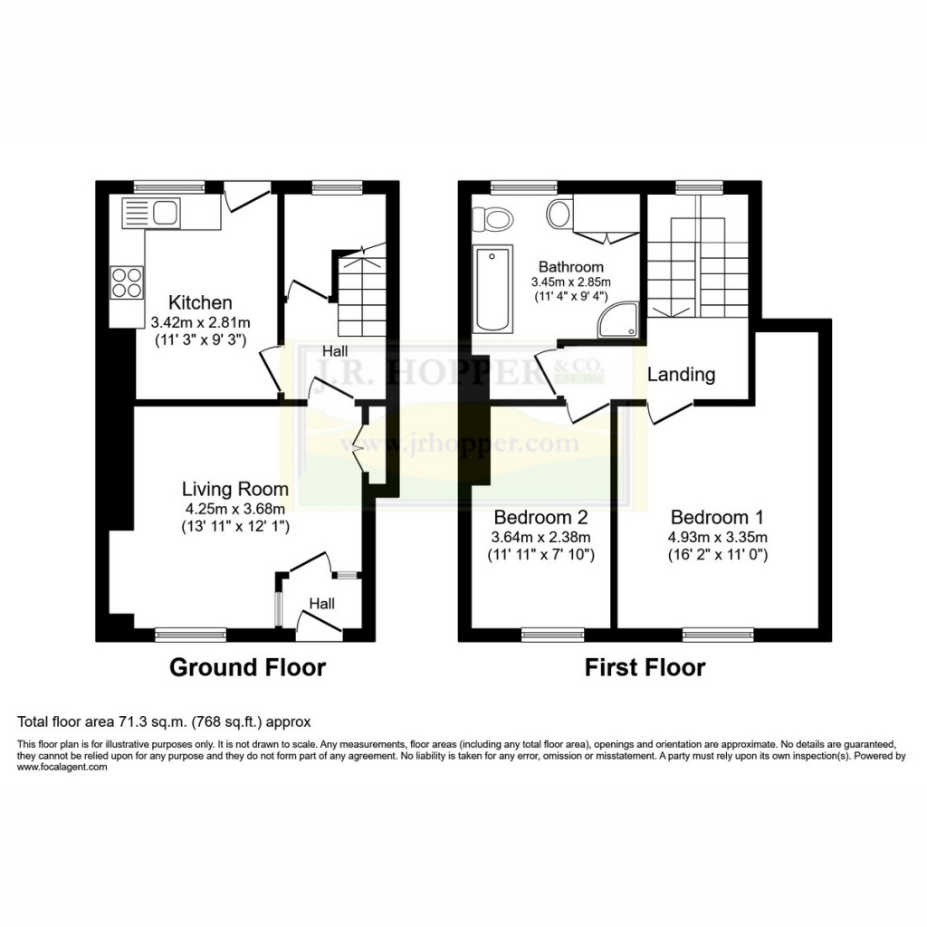 Floorplans For High Street, Brough, CA17 4