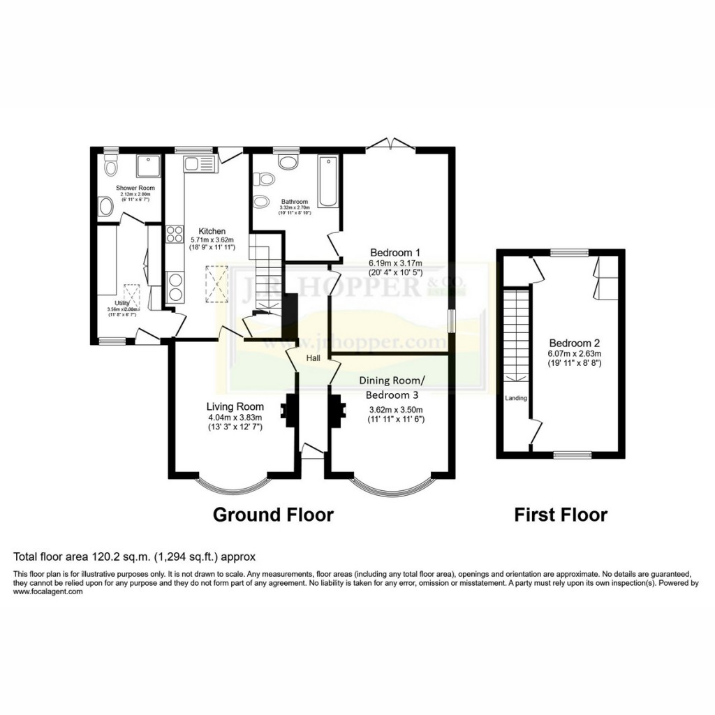 Floorplans For The Homestead, Kirkby Stephen, CA17 4SR