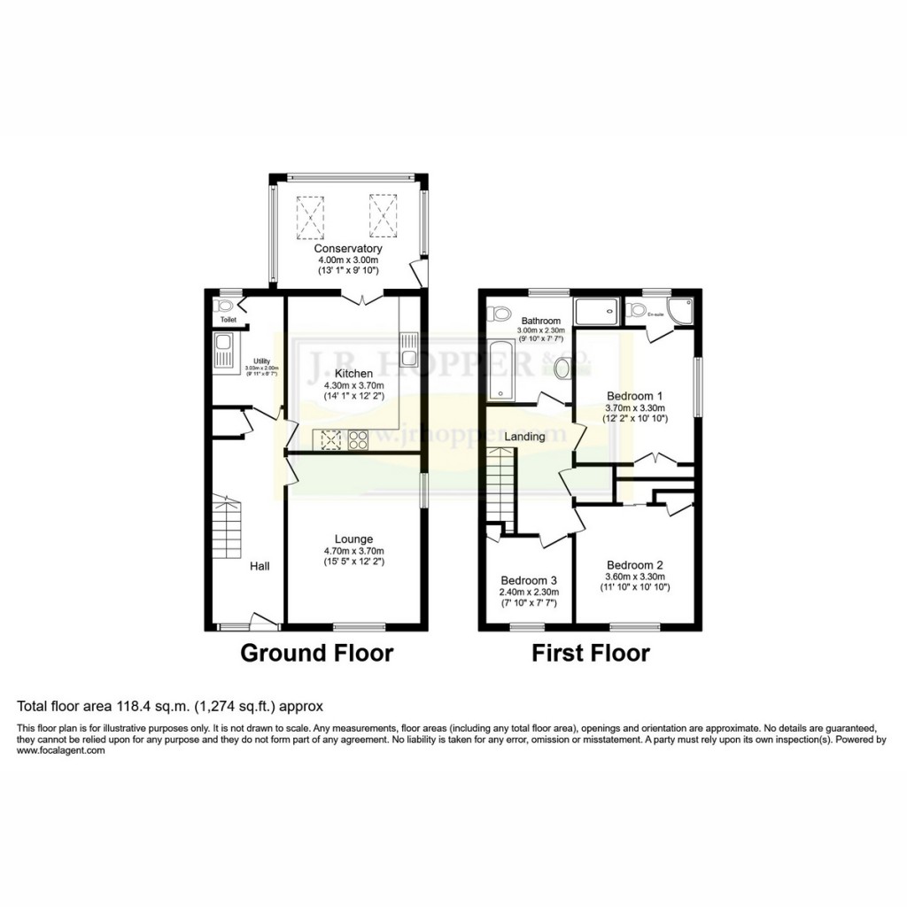 Floorplans For 9 Pembroke Close, Brough CA17 4BF