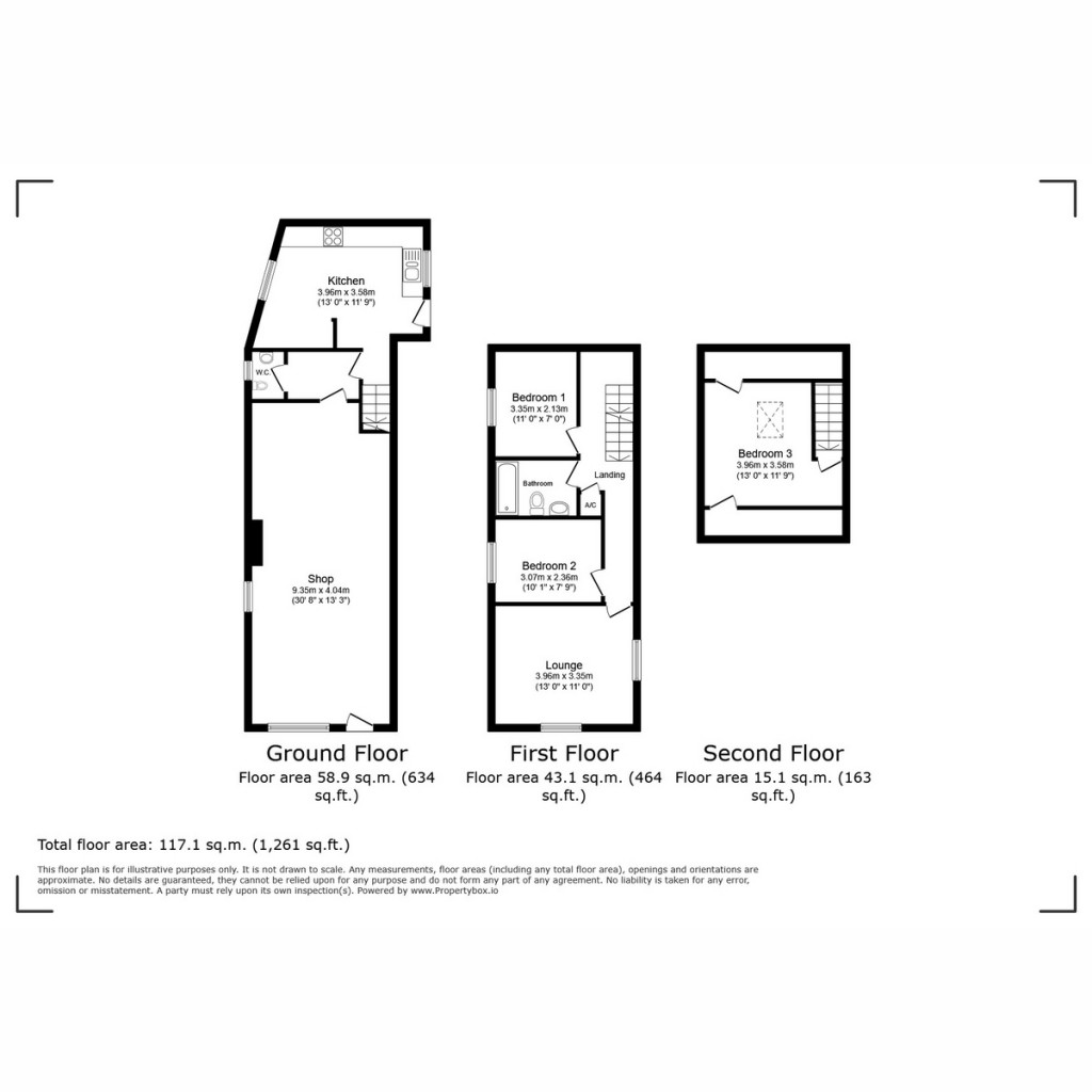 Floorplans For The Alchemist's Cottage Milk Churn Cottage, Town Foot DL8 3NH