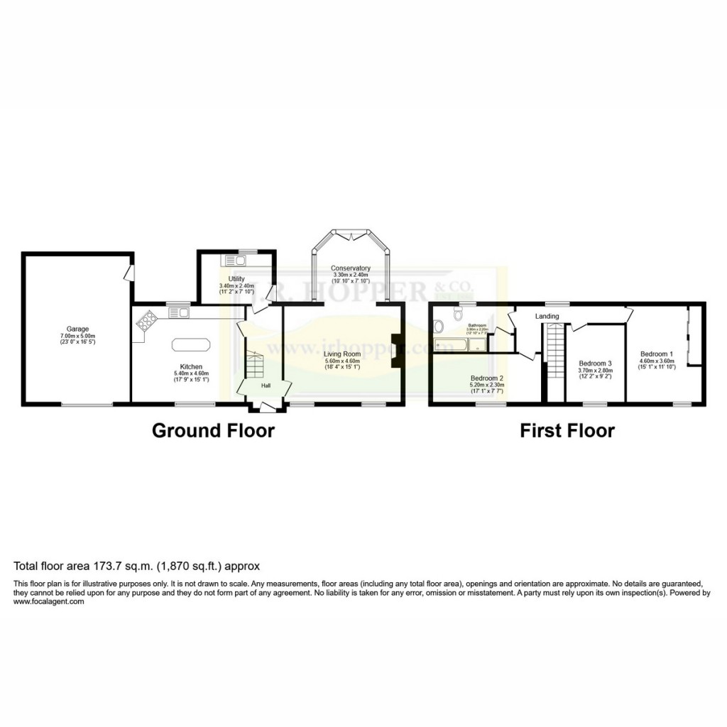 Floorplans For Old Cottage, Crosby Garrett