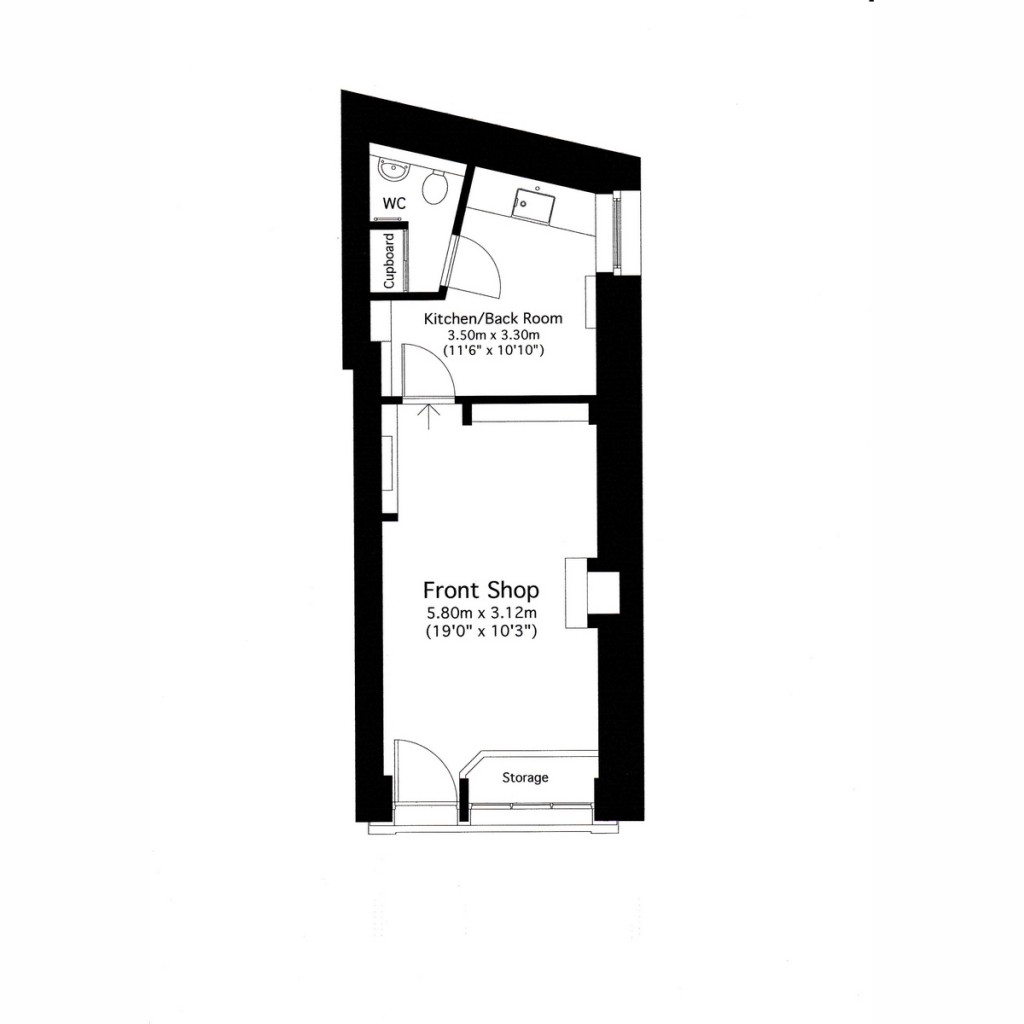 Floorplans For 45 North Road, Kirkby Stephen