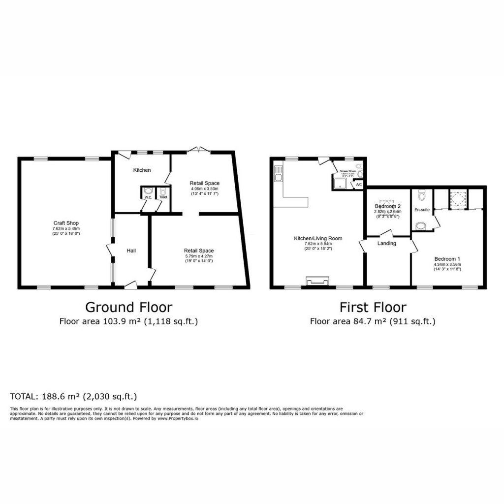 Floorplans For Old School Gallery & Craft Centre Muker, Richmond DL11 6QG
