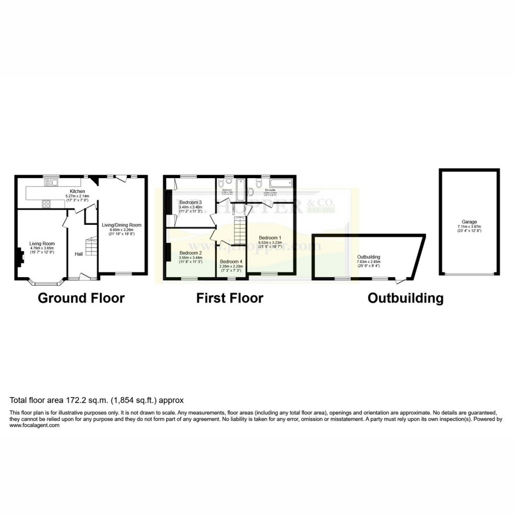 Floorplans For Lynton, Kirkby Stephen, 4QA